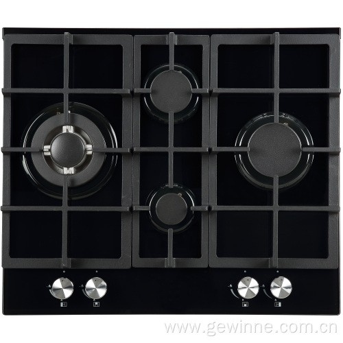 60cm Built 4 burners gas cooker top